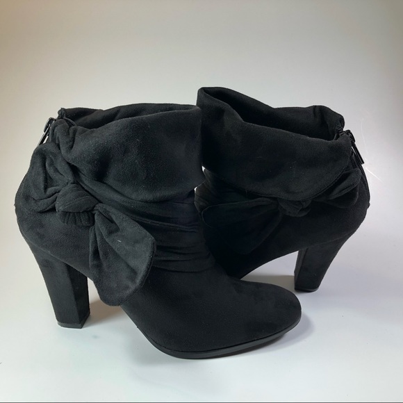 Impo stretch Oakland Black ankle bootie Boots 8.5M - Picture 7 of 8